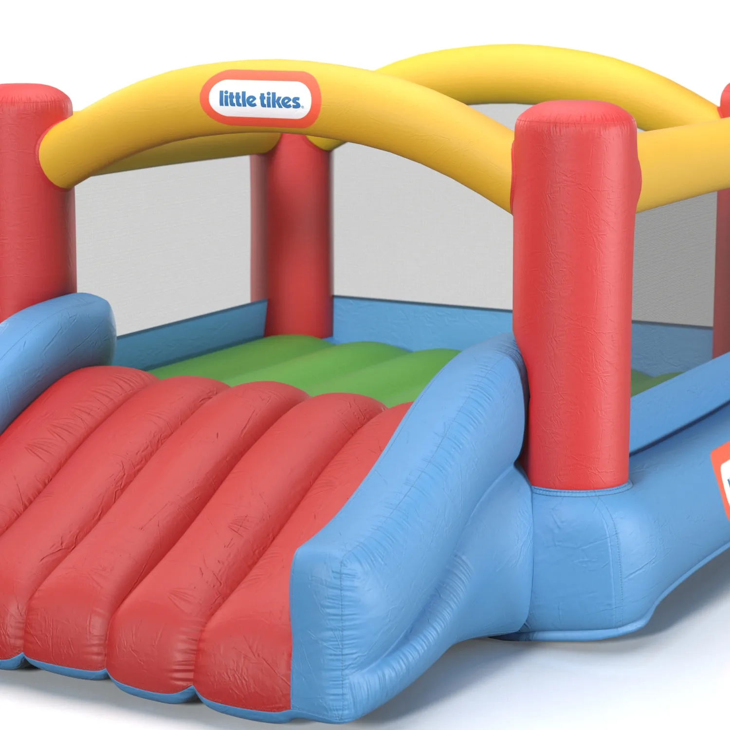 Little Tikes Jump And Slide Inflatable Bouncer PBR 3D Model_05